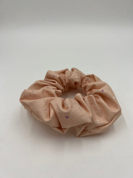 Pink Eggshell Scrunchie