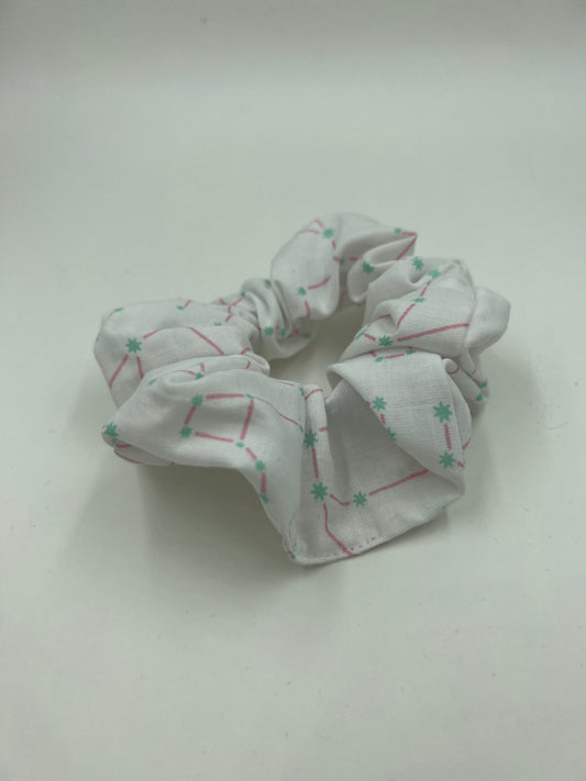 Pink & Mint Constellation Scrunchie