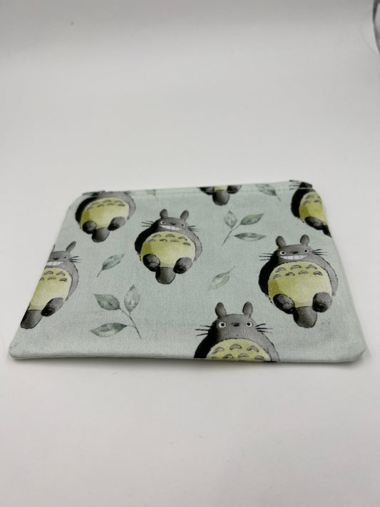 Totoro Flat Zip Bag (Old Style)