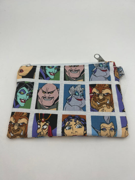 Villain Portrait Flat Zip Bag