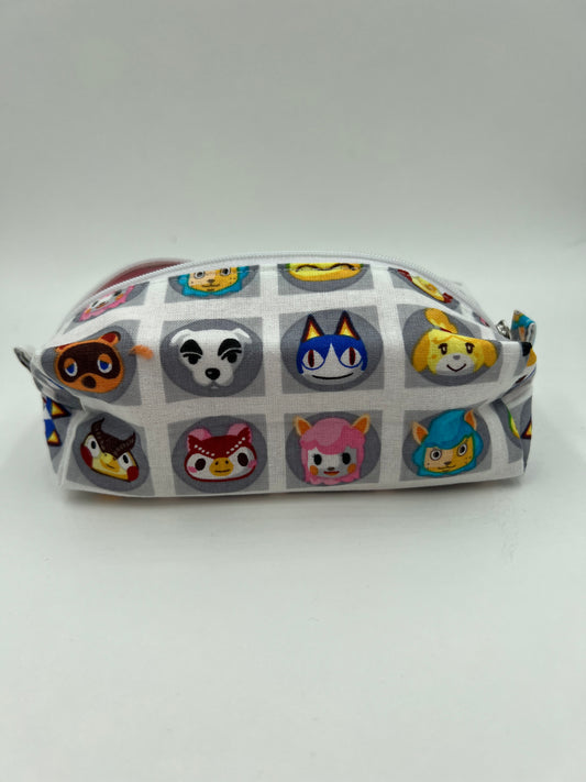 Friendly Animal Small Square Zip Bag