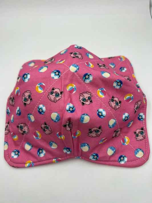 Pink Pocket Monster Bowl Cozy