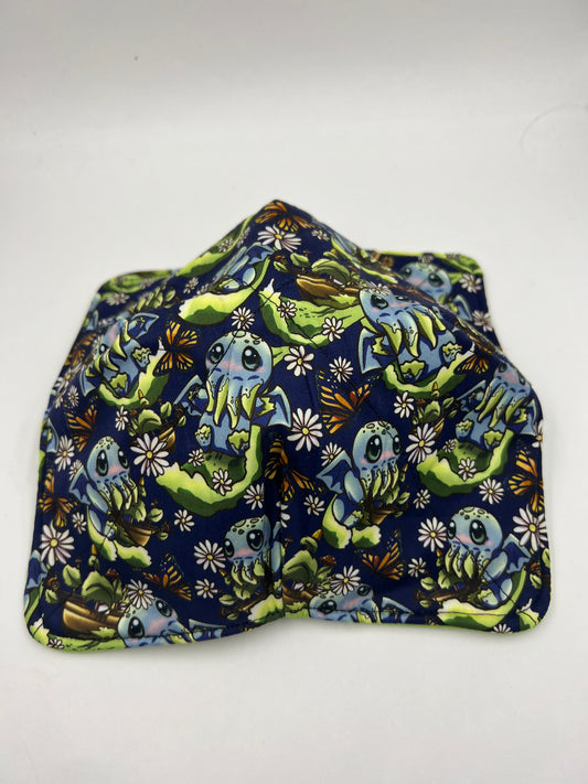 Floral Cthulhu Bowl Cozy