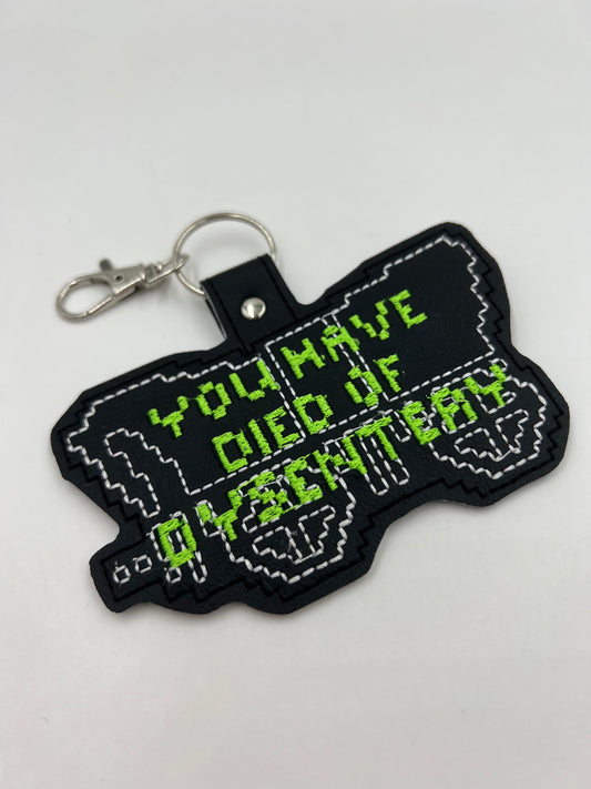 You Have Died Keychain