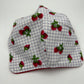 Blue Gingham Strawberry Bowl Cozy