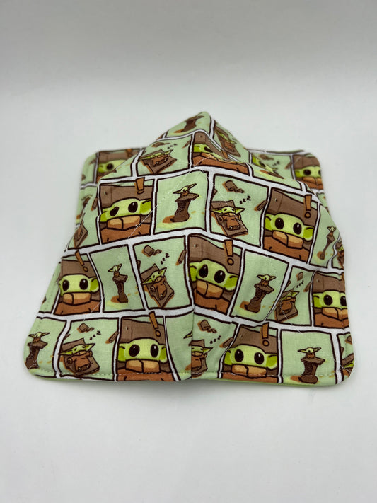 Comic Strip Grogu Bowl Cozy