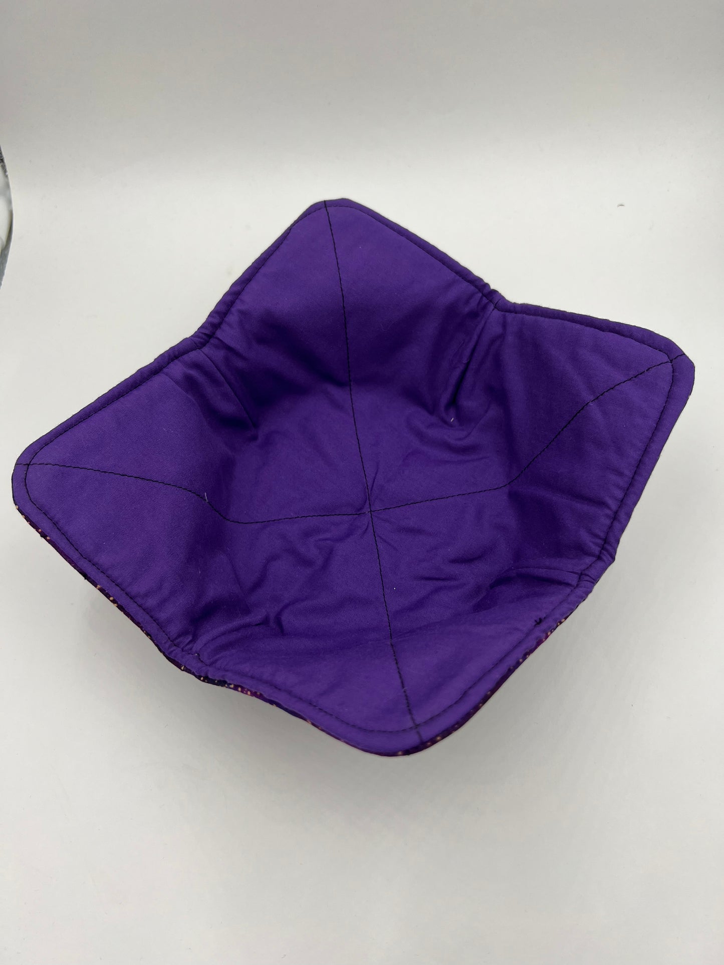 Purple Confetti Bowl Cozy