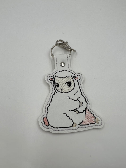 Sheep Keychain