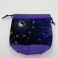 Purple & Yellow Zodiac Small Bag