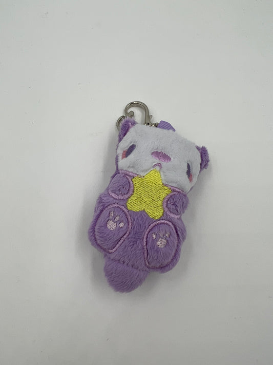 Purple Otter Keychain