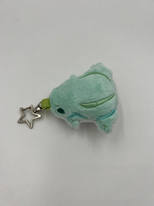 Mint Frog Keychain