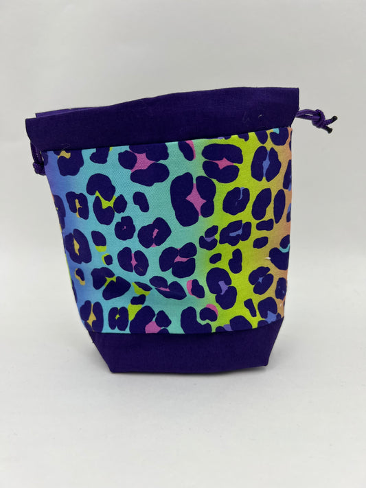 Rainbow Leopard Small Bag