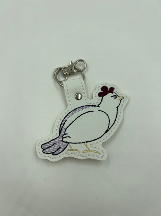 Rooster Keychain