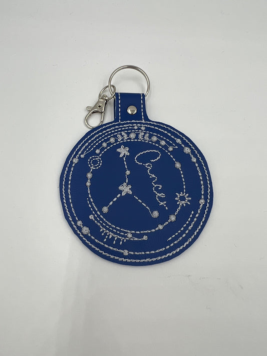 Cancer Keychain (Blue)