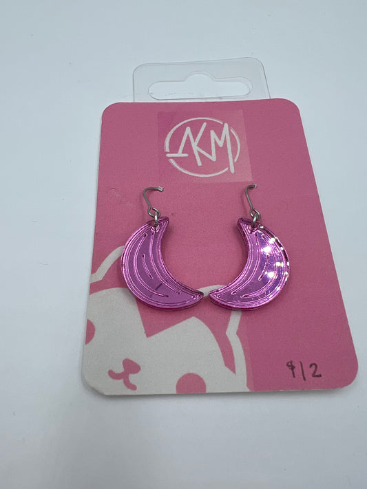 Pink Moon Earrings