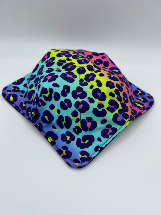 Rainbow Leopard Bowl Cozy