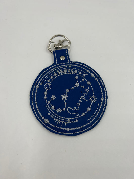 Scorpio Keychain (Blue)