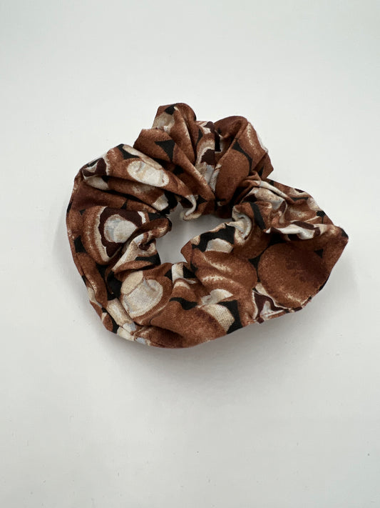 Portobello Mushroom Scrunchie