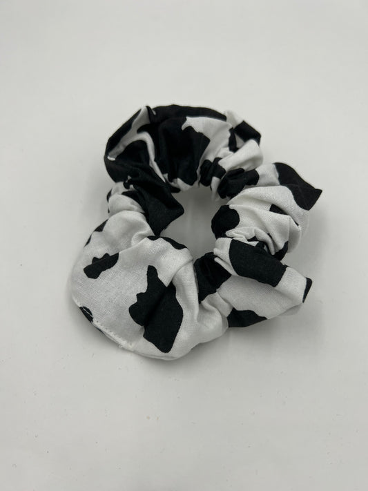 Cow Print Scrunchies