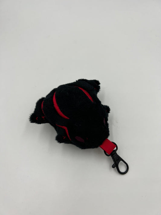 Red & Black Frog Keychain