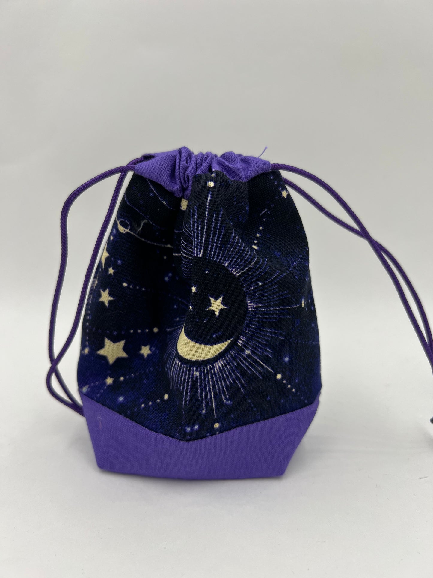 Purple & Yellow Zodiac Small Bag