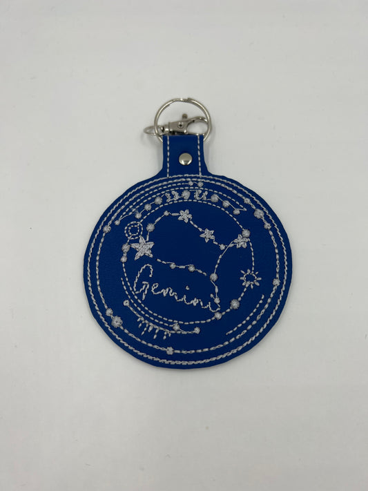 Gemini Keychain (Blue)