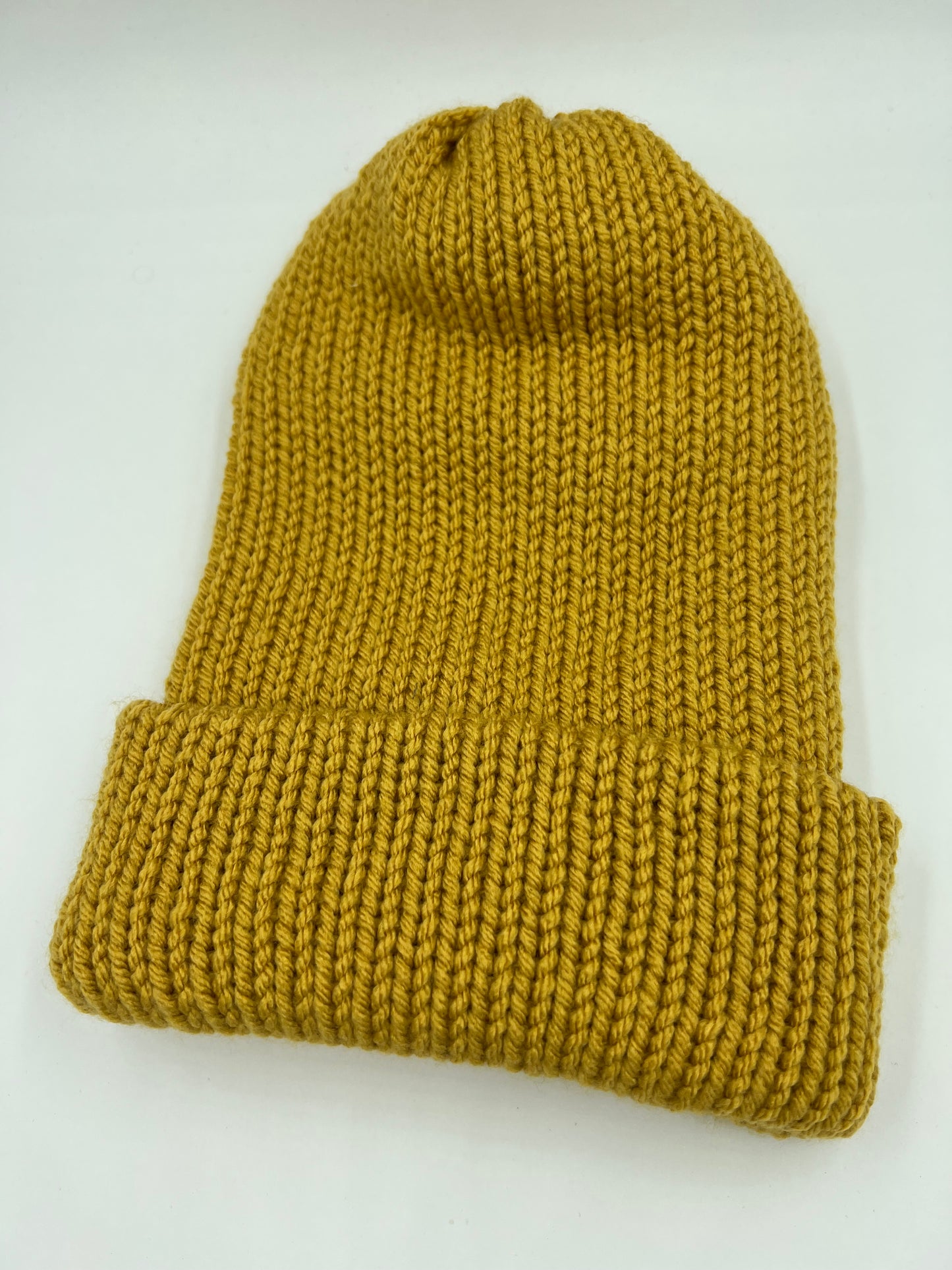 Mustard Knit Hat