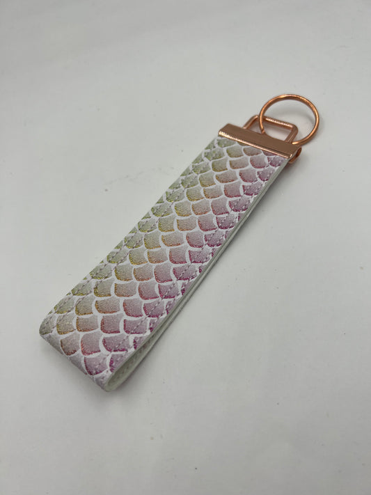 Rainbow Scales Wristlet