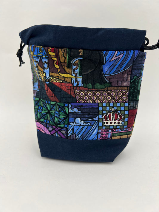 Stained Glass Beauty & The Beast Small Bag