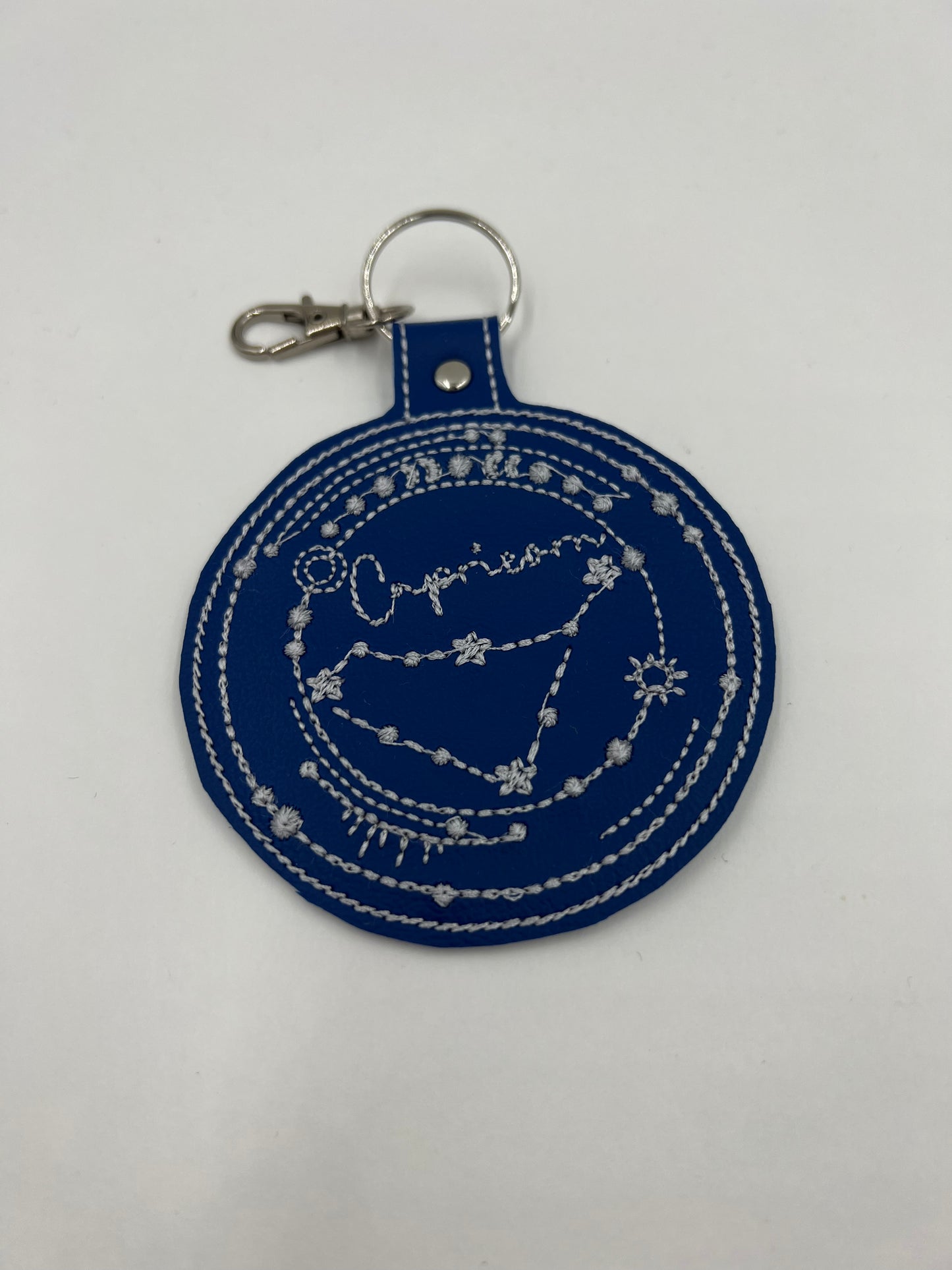 Capricorn Keychain (Blue)